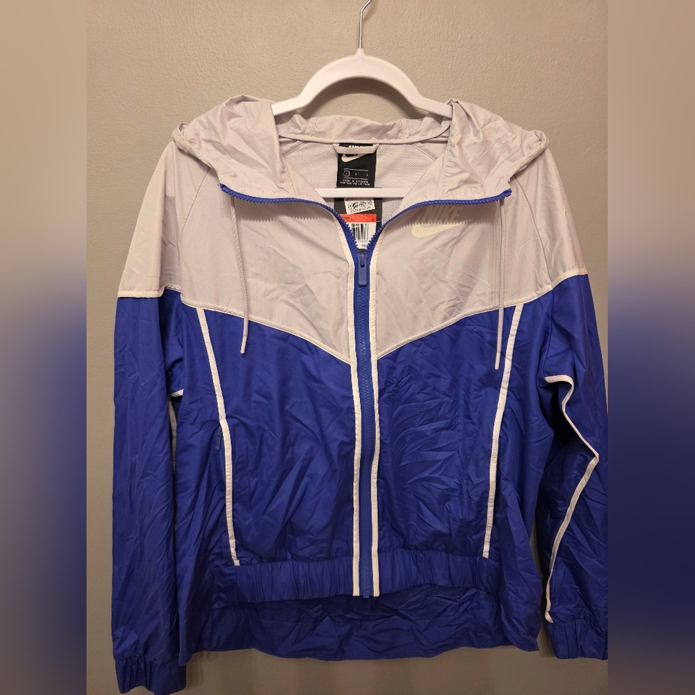 Nike Two-Tone Blue and White Jacket